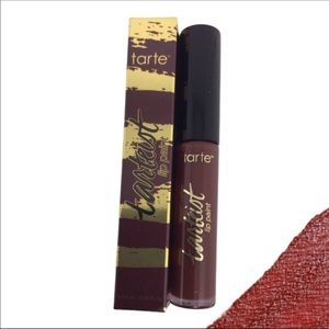 Tarte Creamy Matte Lip Paint Manbun Burgundy goth gothic grunge new in box